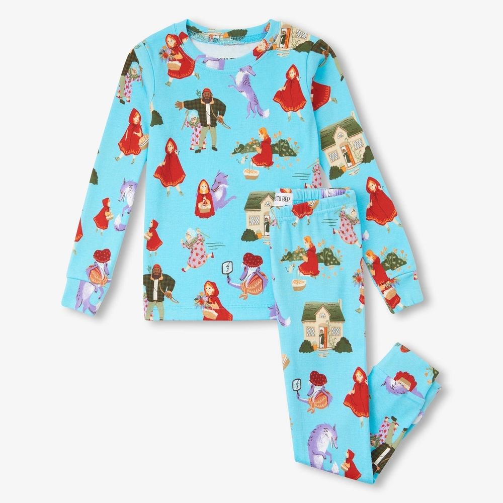Books To Bed Little Red Riding Hood Toddler Pajama Set, 3T